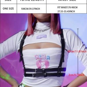 Body harness belt NEW